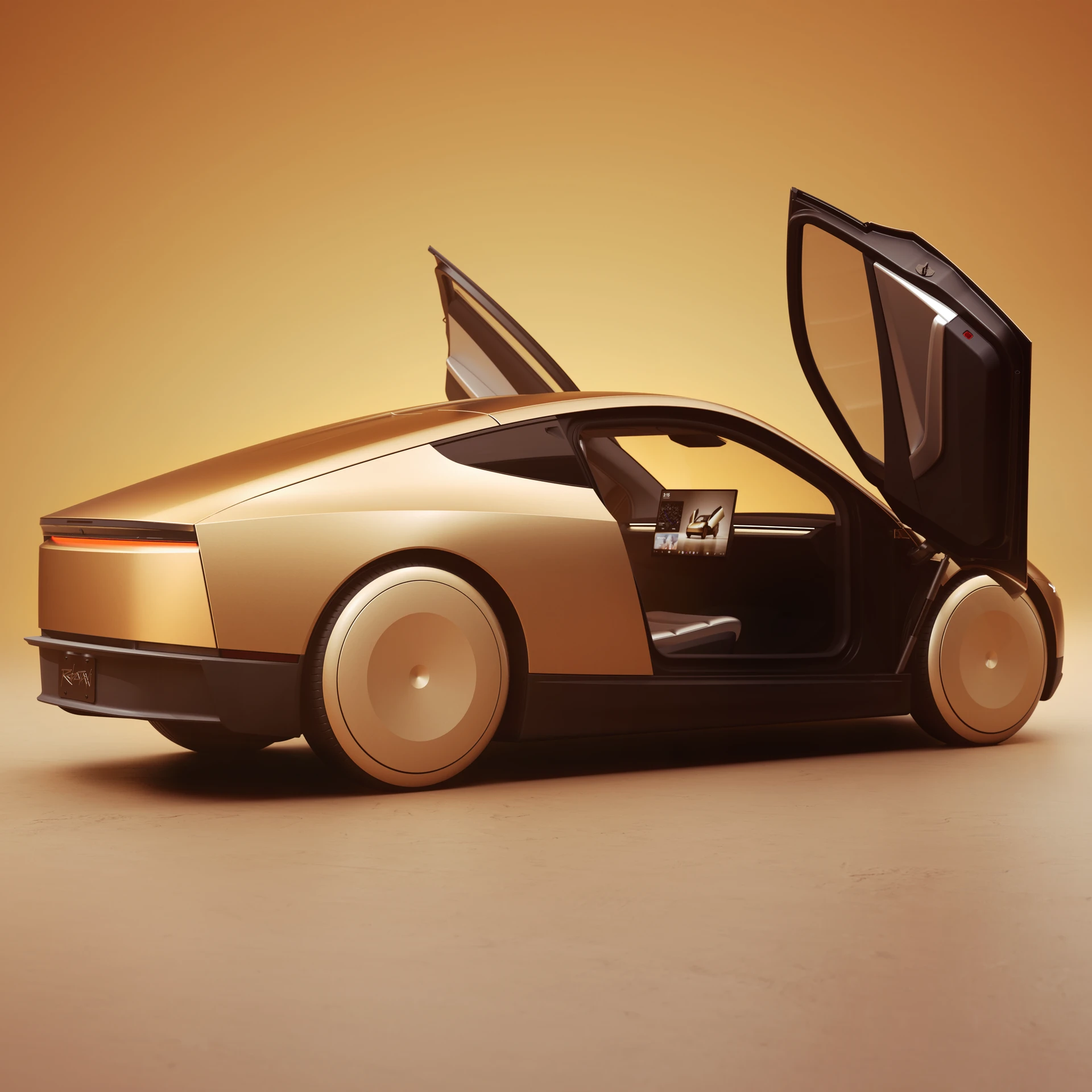 特斯拉Cybercab概念图